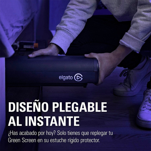 Imagen 9 de 10 de Pantalla Streaming Plegable El Gato Chroma Key Verde Screen