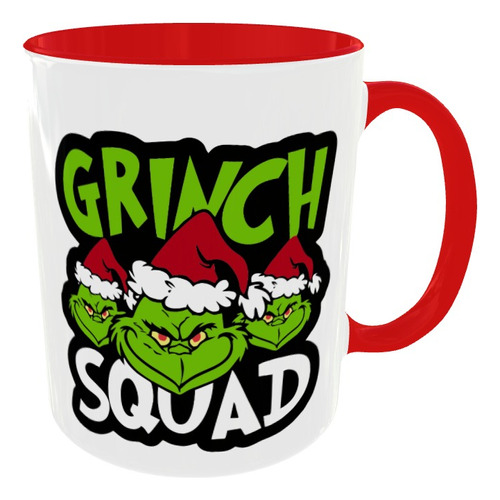 Mugs Grinch Navidad Pocillo Serie Red