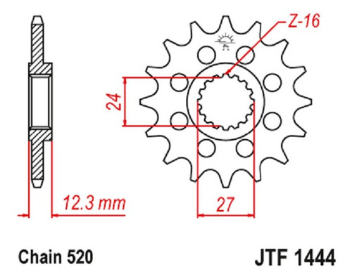 Imagem 3 de 5 de Jt Sprockets Coroa E Pinhão Suzuki Gsx-r 1000 Srad 2017/2022