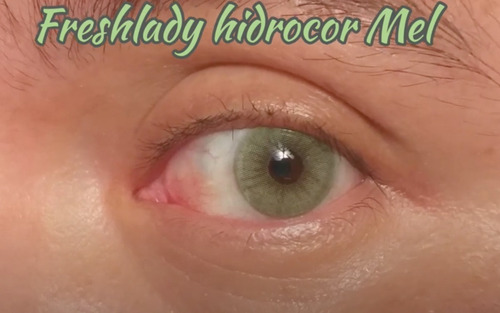 Imagen 5 de 10 de Freshlady - Hi6 Mel Hidrocor Lentes De Contacto Anuales