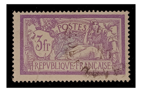 Francia 3 Francos 1925 Us. Yv. 206