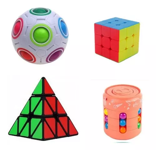 Fidget Toys Cubo Mágico 4x4 - Lojas França