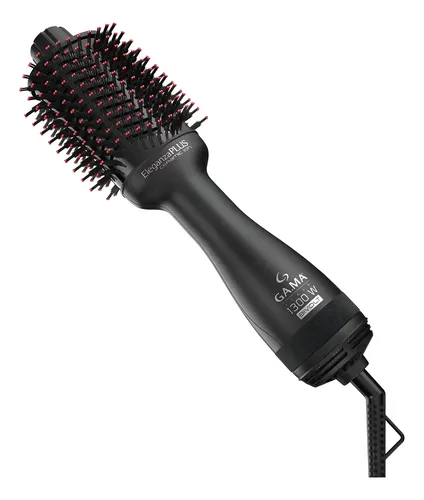Escova Secadora Eleganza Plus Ceramic Ion Gama 1300w Bivolt