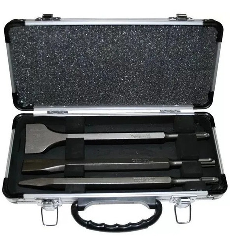 Imagen 2 de 7 de Juego Cinceles Punta Pala Sds Plus Makita 3 Piezas D-05181