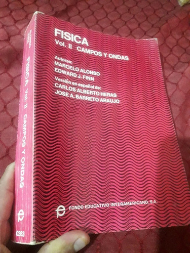 Libro Física Campos Y Ondas Tomo 2 Alonso Finn