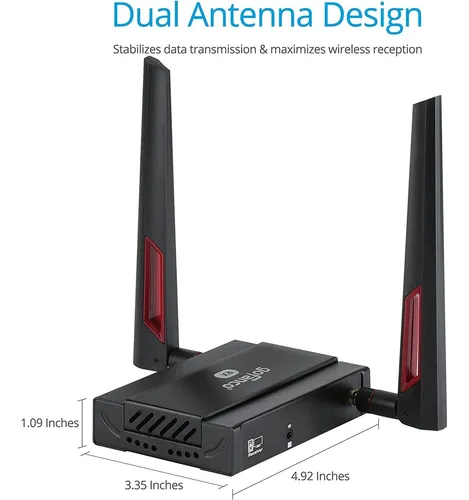 Extensor Inalámbrico Hdmi Gofanco, Unidad Receptora, 5ghz