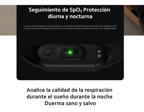 Imagen 4 de 10 de Xiaomi Mi Band 6 Smartwatch Reloj Mide Oxigeno Español 2021