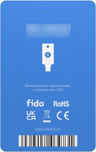 Yubikey C Nfc Usb Llave Seguridad Clave Protección Fido2 U2f