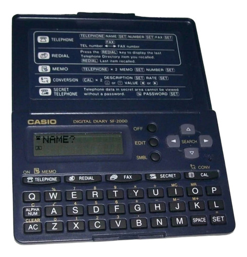 Calculadora Agenda Electronica Casio