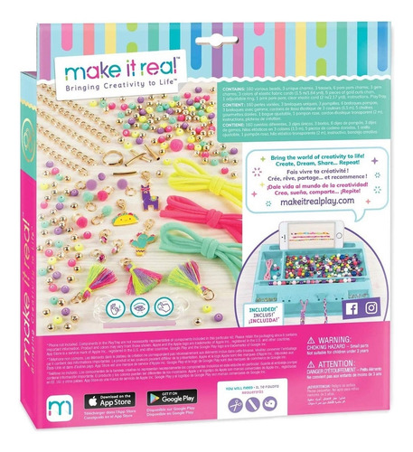 Neo Brite Juego Para Crear Pulseras Make It Real