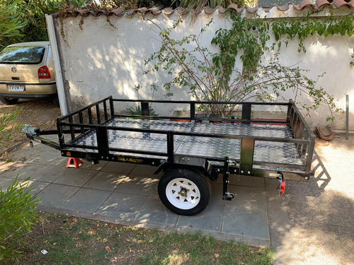 Carro Arrastre Plegable Barandas Atv, 10 Cuotas Sin Interés.