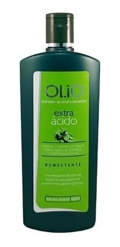 Acondicionador Extra Acido Cabellos Teñidos - Olio Pack X 6