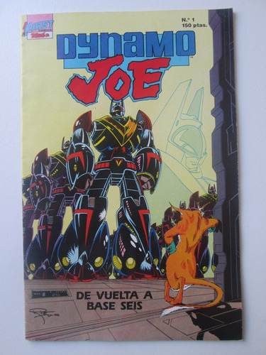 First Comics Nº 1 Dynamo Joe. De Vuelta A Base Seis (Usado)