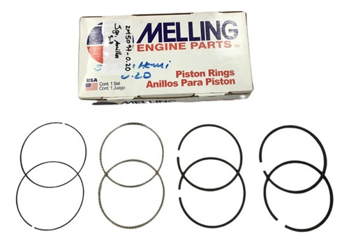 Juego De Anillos 0.20 Ram 5.7  Melling 2m5097-020