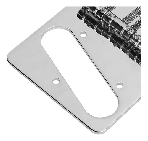Ponte De Metal Fixa 3 Selas Corda De Guitarra Elétrica