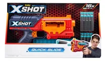 Comprar Zuru X-shot Excel Quick Slide X16 Dardos 28cm Original 6887
