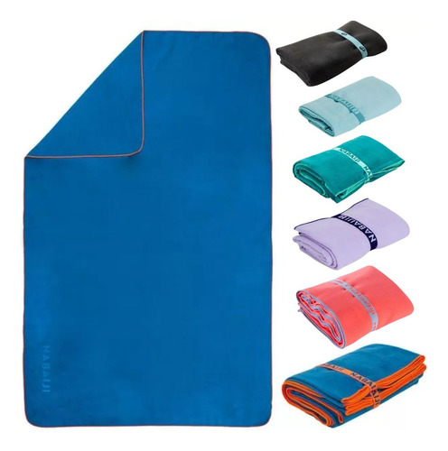Toalha Secagem Rápida Microfibra Piscina/mar 80x130cm Grande