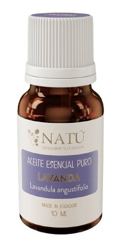 Aceite Esencial 100% Puro De Lavanda 10ml