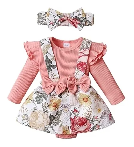 Para Body De Verano Para Niña Talla 6-9 Meses | Envío gratis