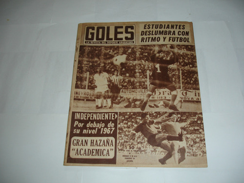 Revista Goles 1014 Estudiantes Independiente Libertadores 68