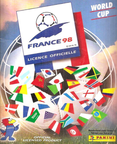 Francia 98 1998 Álbum Figuritas