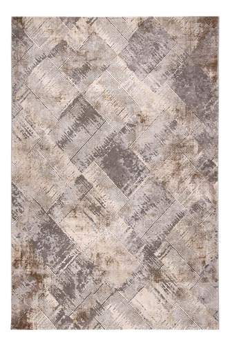 200x290x1cm - Beige - Poliester - Tapete Decorativo Brandr B