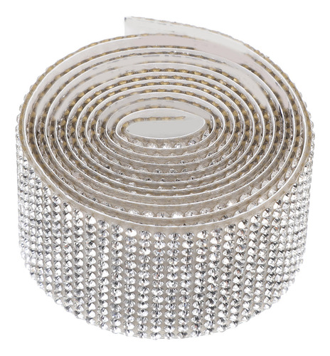 Juego De 3 Rollos De Cintas De Diamantes De Imitación Para H