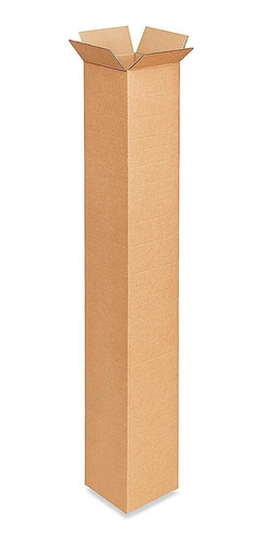 Cajas Corrugadas Doble Prueba 125kg 15x15x122 Cm - 15/paq