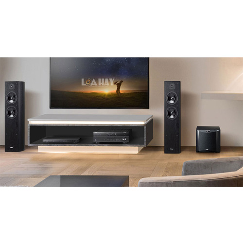 Imagen 4 de 4 de Par De Columnas Yamaha Ns-f51 Negras