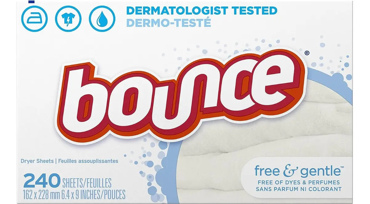 Bounce Lenços Amaciantes Secadora Roupas S/ Fragrancia 240un