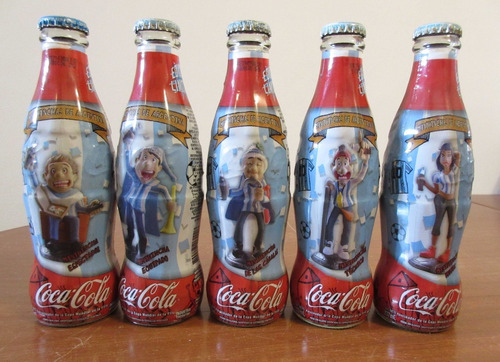 Lote Botellas Coca Cola Edicion Limitada Mundial Futbol 2006