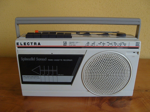 Antigua Radio Cassette Electra Splendid Sound Para Reparar