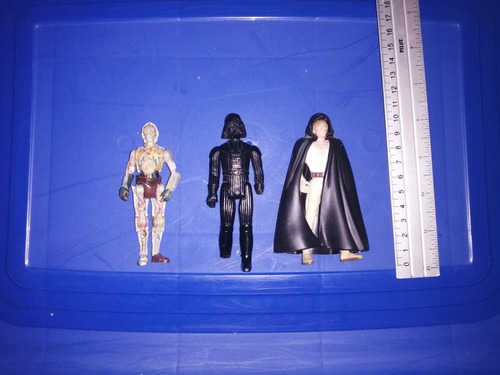 Star Wars Luke Skywalker Darth Vader C3 P0 Lote 