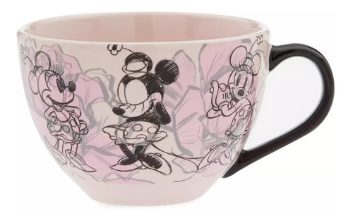 Disney Taza Arte Del Bosquejo De Minnie Mouse