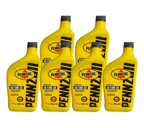 Aceite De Motor Pennzoil Multigrado 10w30 946 Ml 6 Pack