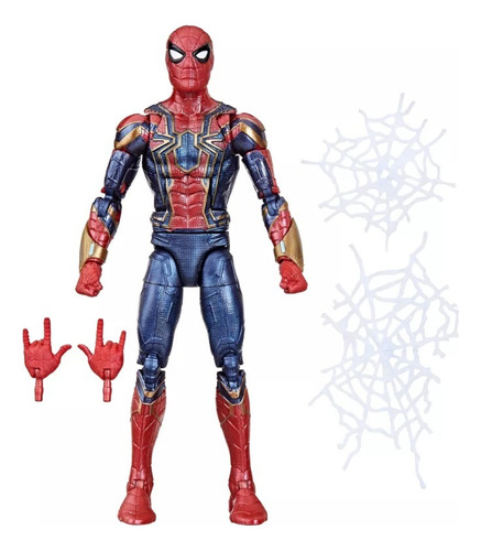 Marvel Legends Spider Man Iron Spider Figura De Accion 