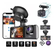 Comprar Grabadora De Conducción 1080p + Monitoreo En El Automóvil + Cámara Trasera + Enlace Wifi + Visualización De Aplicaciones, Autopartes, Grabadora De Conducción De Camiones, Cámara De Marcha Atrás