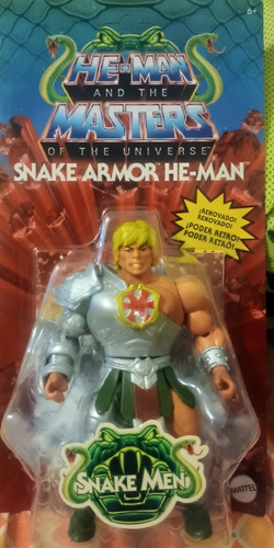 He-man And The Masters Of The Uni Origins Snake Armor He-man (Usado)