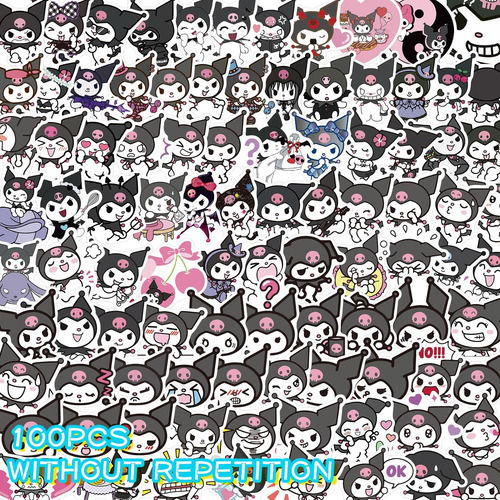 Pegatinas De Dibujos Animados 100 Piezas Kawaii Anime Calcom