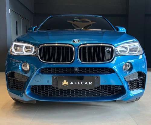 Bmw X6 M 4x4 V8 Bi-turbo 4.4 Azul C/ Teto Solar 2015/16