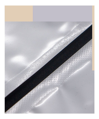 Saco Zip Poolsy 25cmx35cm Transparente Fundo Branco 50 Unid