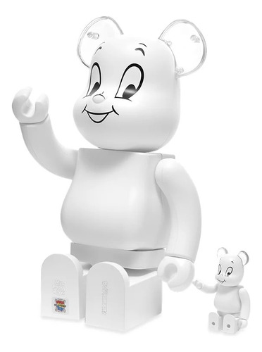 Bearbrick 100% & 400% Set Casper The Friendly Ghost Original