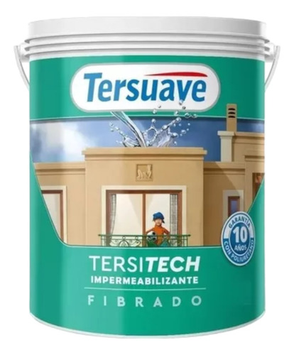 Membrana Liquida Tersuave Tersitech Fibrado 1 Kgs - Mix Color Rojo