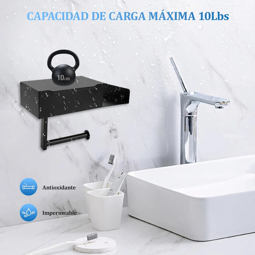 W Porta Rollos Papel Baño De Acero Inoxidable,portarollos