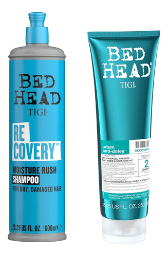 Tigi Recovery Shampoo 400ml + Acondicionador 200 Ml 