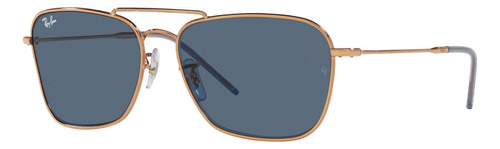 Óculos de sol Ray-Ban Caravan Caravan XL, rosa com armação de metal rosa - padrão - RBR0102