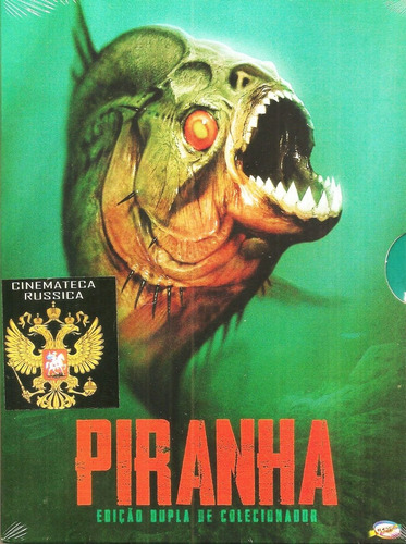 Imagem 1 de 5 de Dvd Duplo Piranha E Piranha Ii, Estojo Especial +