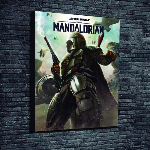 Cuadro De Serie The Mandalorian 2 Star Wars