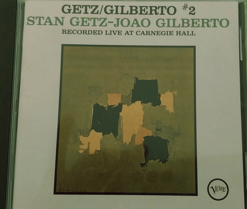 Getz/gilberto #2. Stan Getz-joao Gilberto. Carnegie Hall Cd