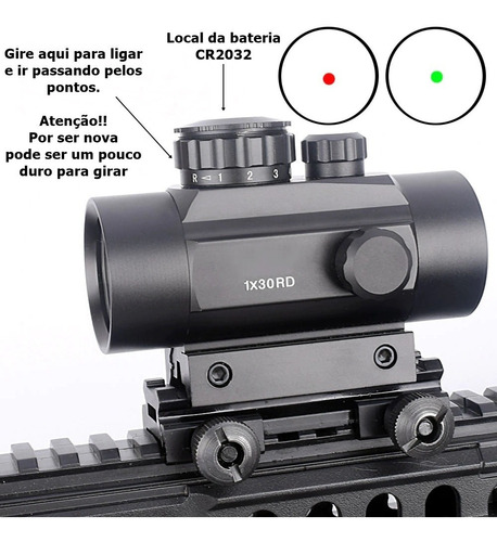 Mira Holografica Red Dot 1x30